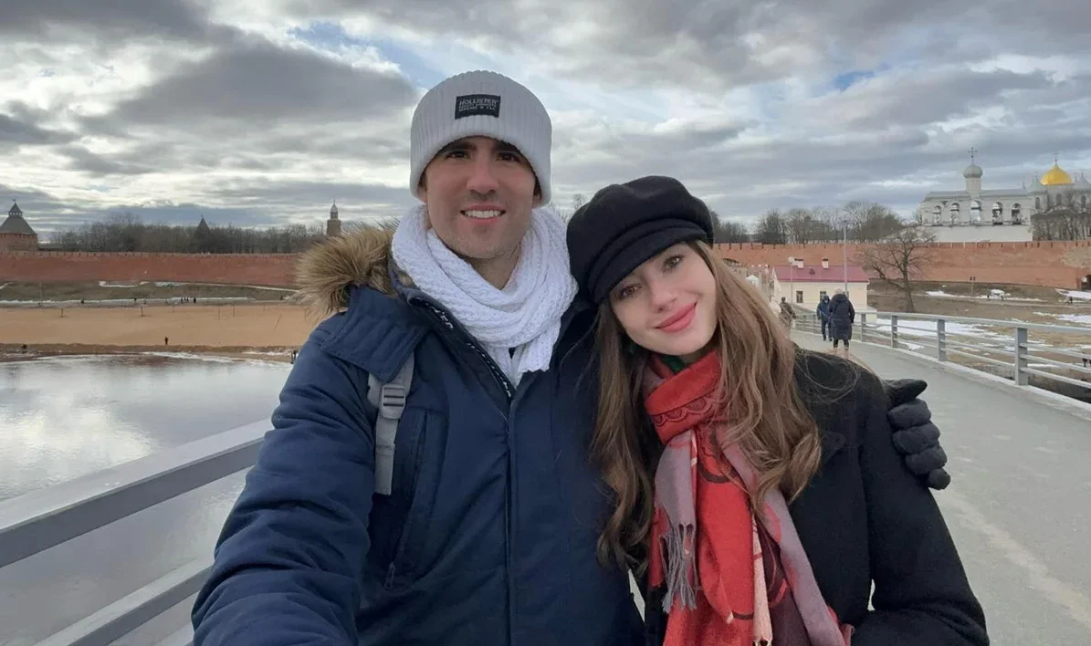 Domingo García and Alexandra Jost. Photo: @domingogmz / Instagram