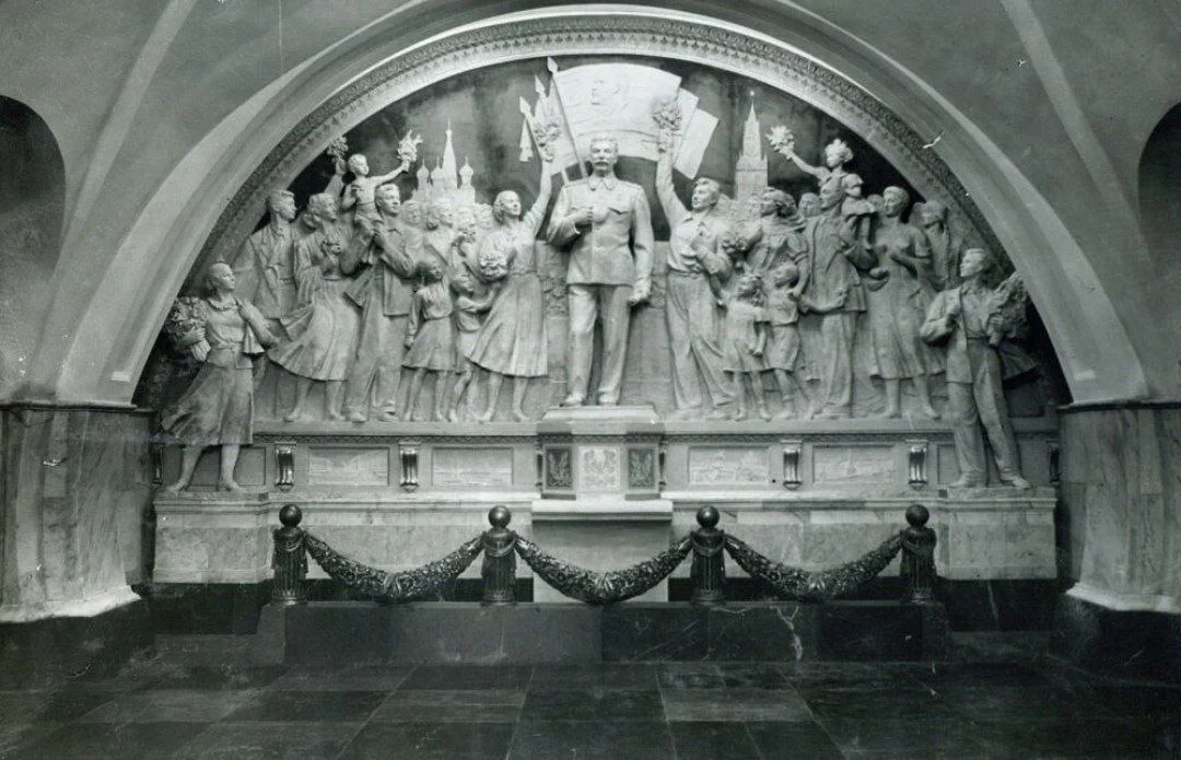 Станция «Таганская» Кольцевой линии, 1950 год.