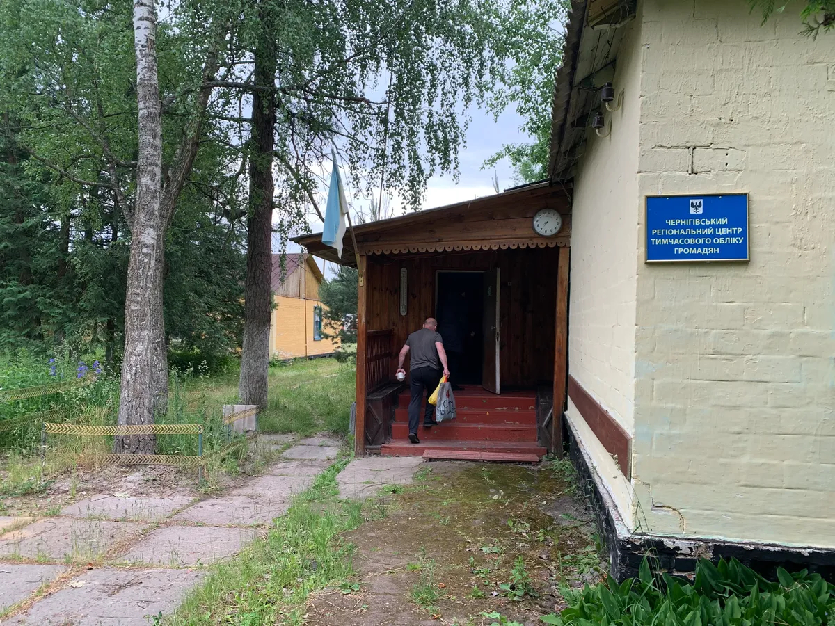 В селе Левоньки филиал центра разместился в помещениях бывшей психиатрической больницы. Фото: Ольга Мусафирова, специально для «Новой газеты Европа»