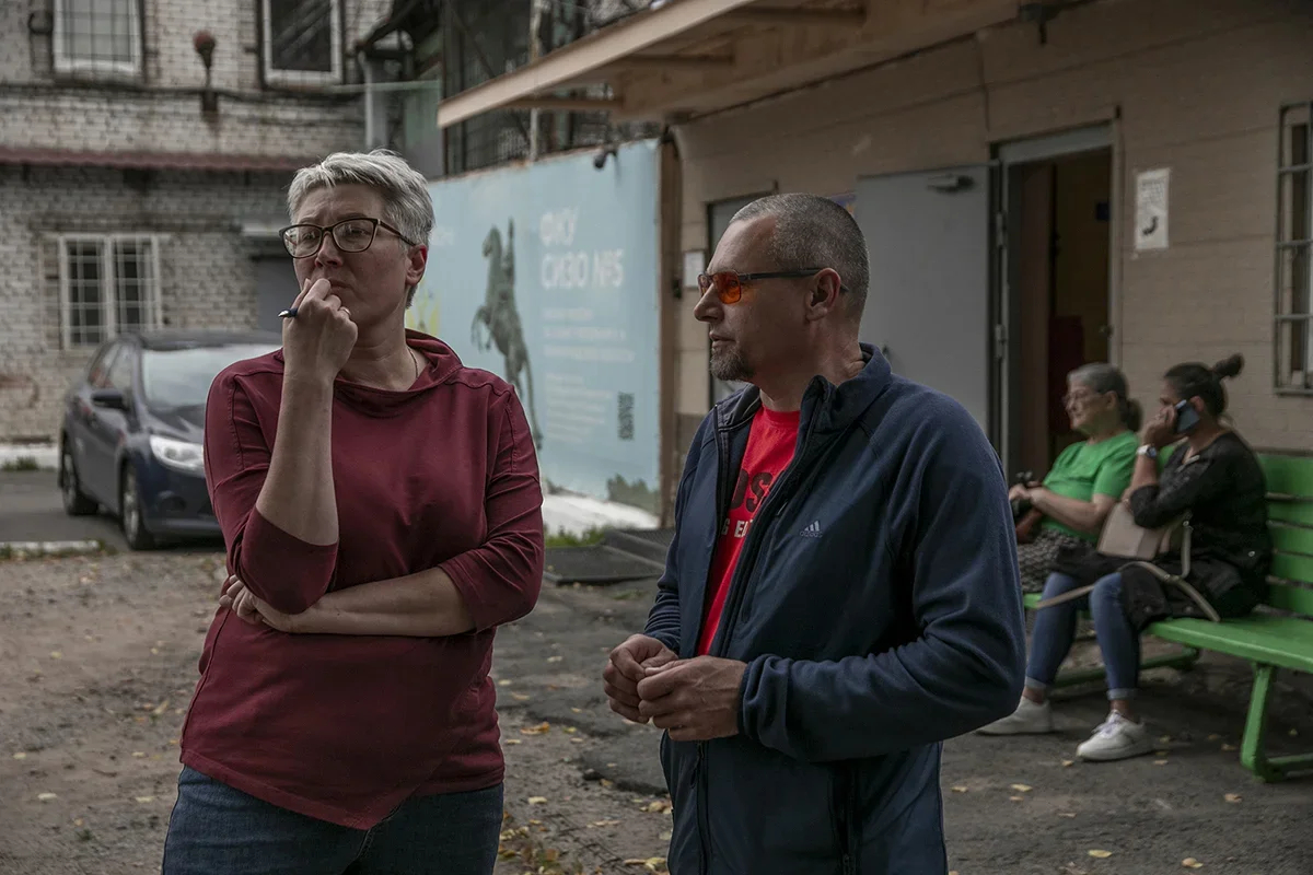 Yegor’s parents. Photo: Dmitry Tsyganov