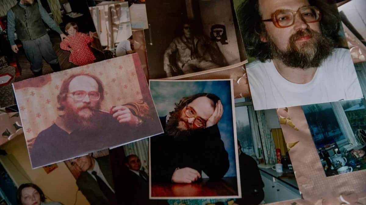 Activist and dissident Alexander Skobov over the years. Photos from personal archive.