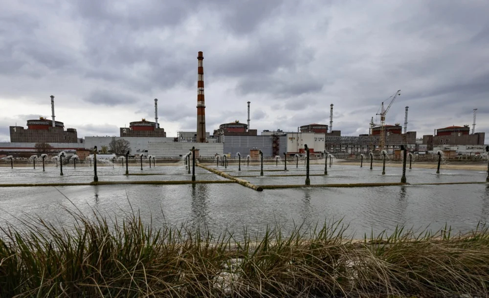 A general view of the Zaporizhzhia Nuclear Power Plant in Enerhodar, southeastern Ukraine, 29 March 2023. Photo: EPA-EFE/SERGEI ILNITSKY