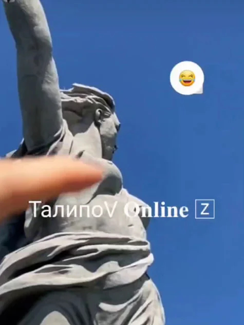 Screenshot from Agafova’s video.