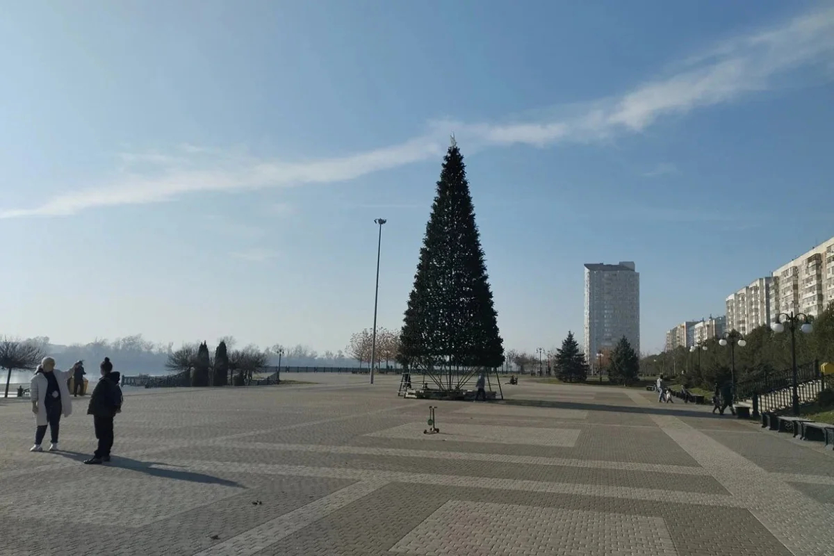 Место, где предполагается строительство храма. Фото: Ума Саадуева / krasnodarmedia.su