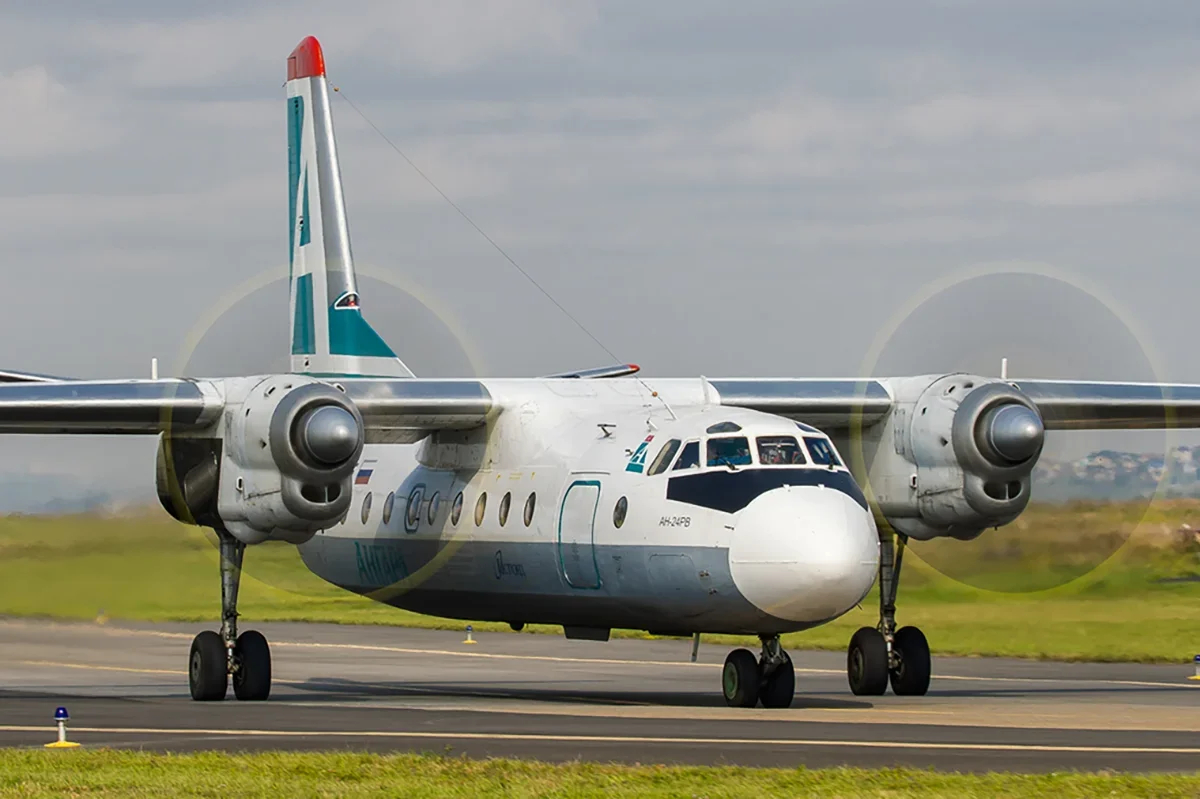 The Antonov-24 RA-47315 aircraft. Photo: russianplanes.net