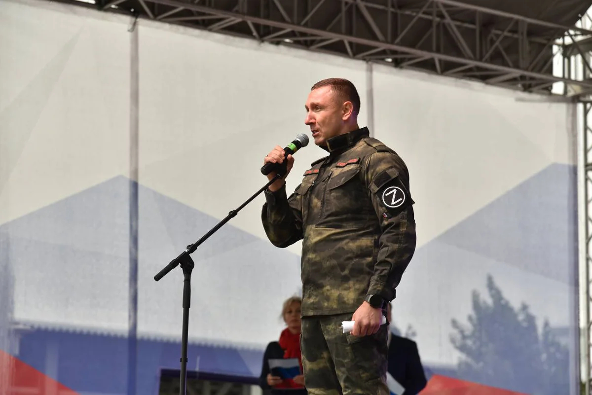 Максим Гелас. Фото из телеграм-канала Геласа .