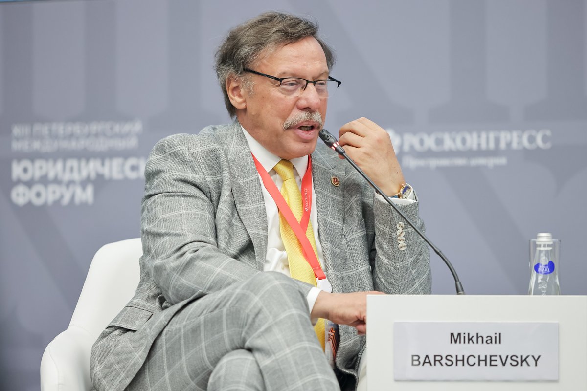 Михаил Барщевский на дискуссии «Эмбрион человека: кто или что?», 20 мая 2025 года. Фото: Анатолий Медведь / Росконгресс