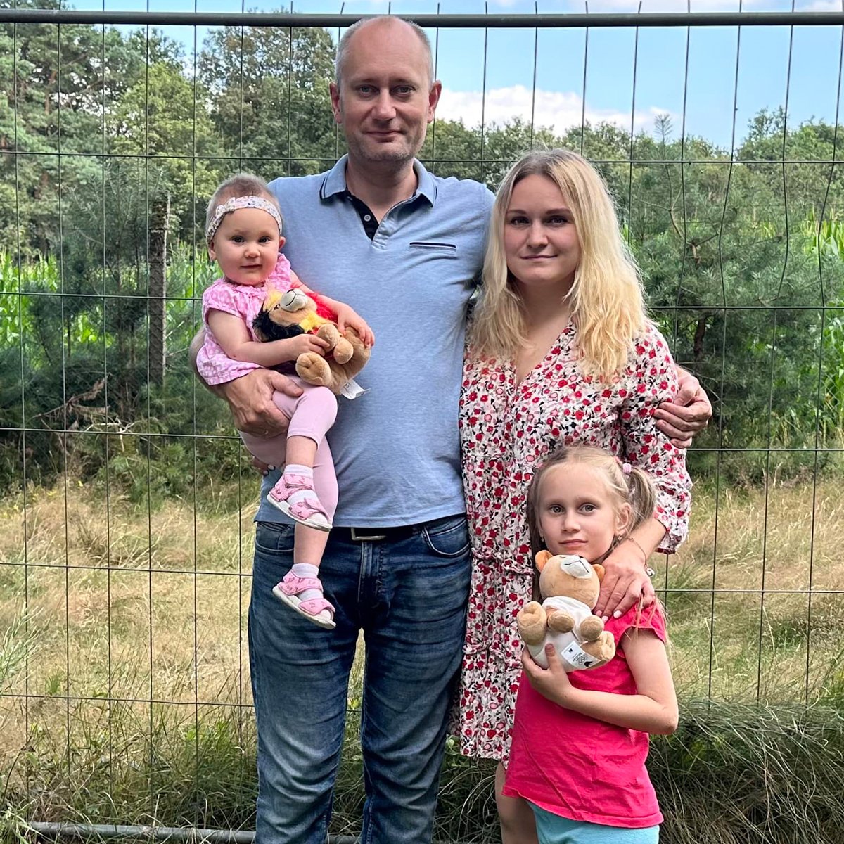 Олег Корбан с семьей. Фото с личной страницы в  Facebook