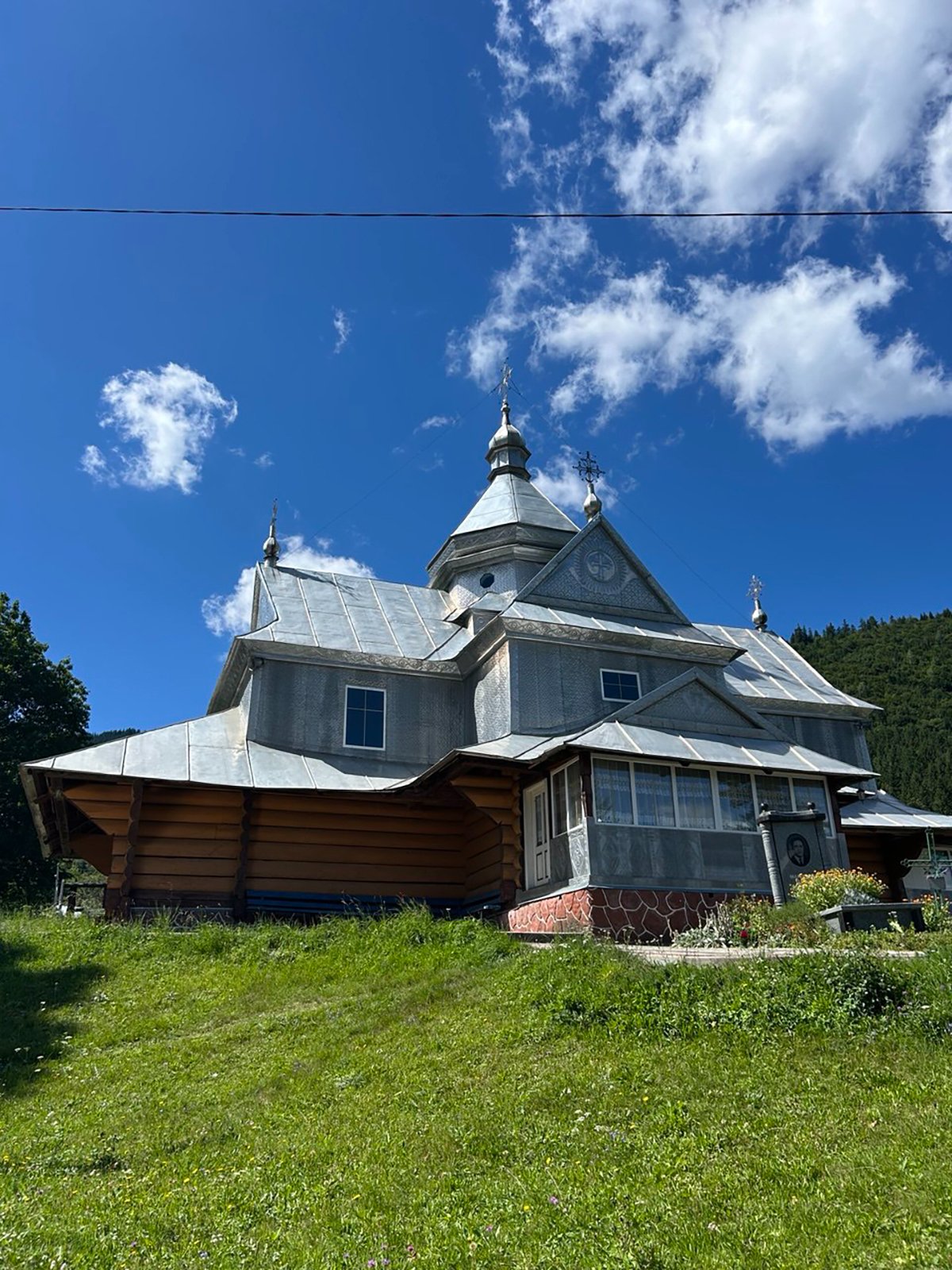 Храм Усекновения главы Иоана Крестителя в селе Зелене. Фото автора