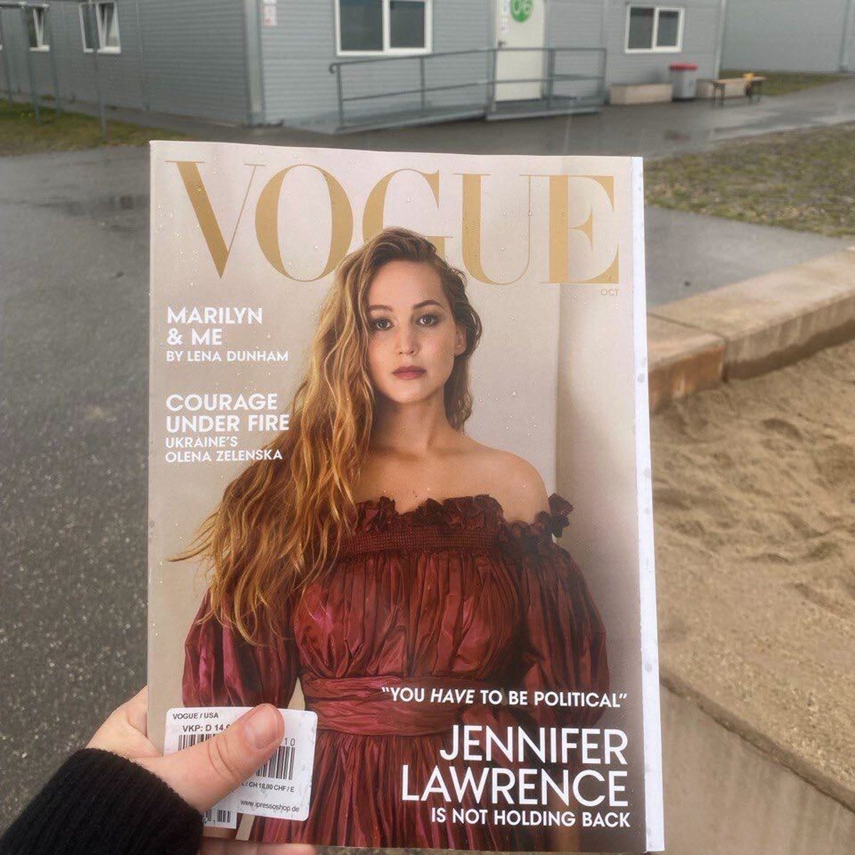 Журнал Vogue, который выписывала Наташа в лагере беженцев. Фото предоставлено героиней