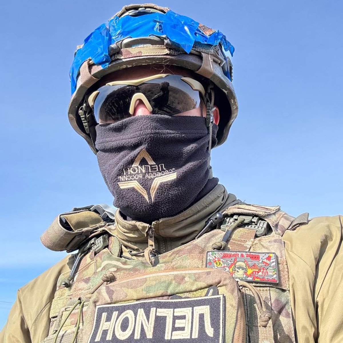 Альберт Макаров во время службы в легионе «Свобода России». Фото из личного архива героя