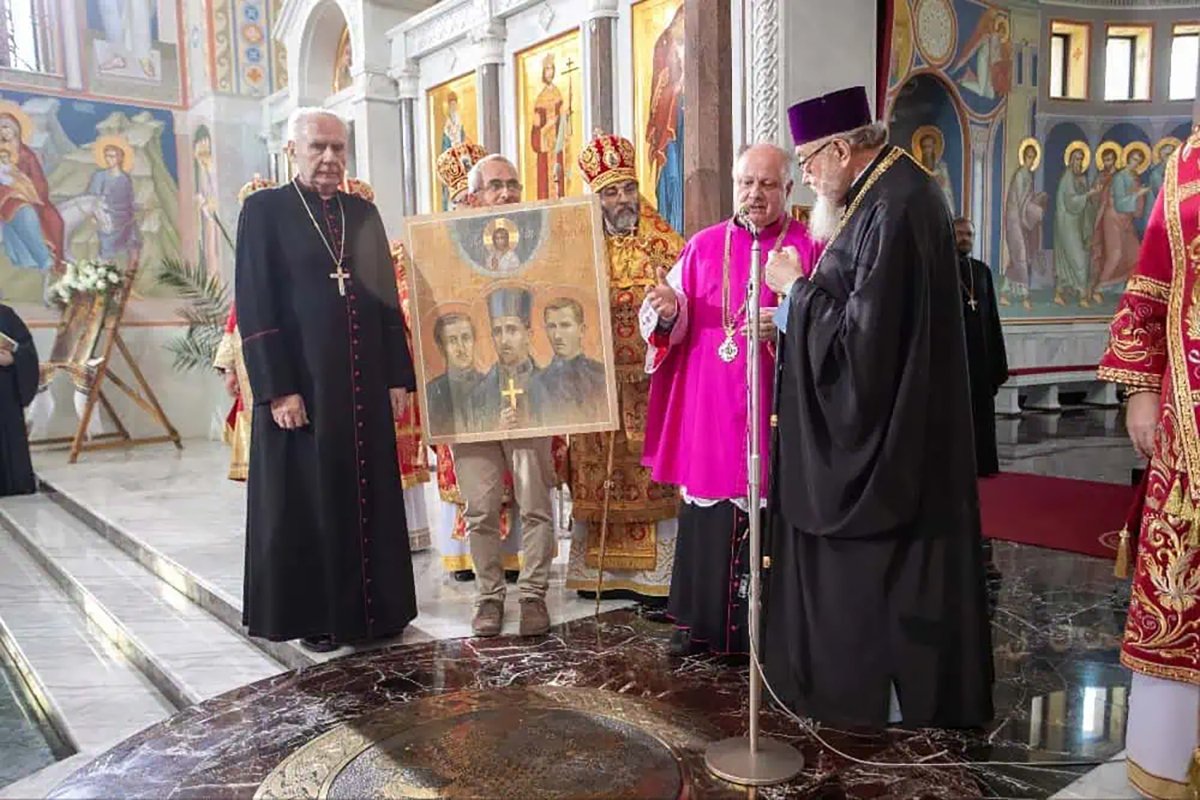 Икона с канонизированными священниками ППЦ, 19 сентября 2025, Польша. Фото:  www.orthodox.pl