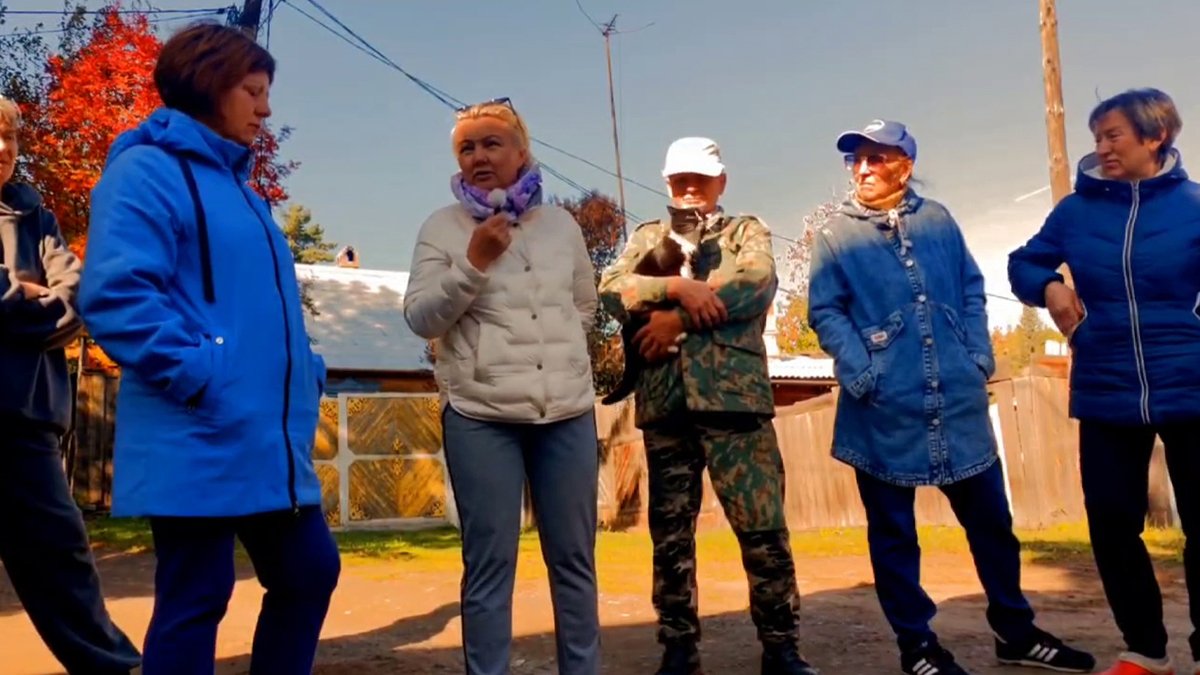 Обращение жителей села Ошурково к Владимиру Путину. Фото: скриншот из видео / Ошурково — НЕТ апатитам / Telegram