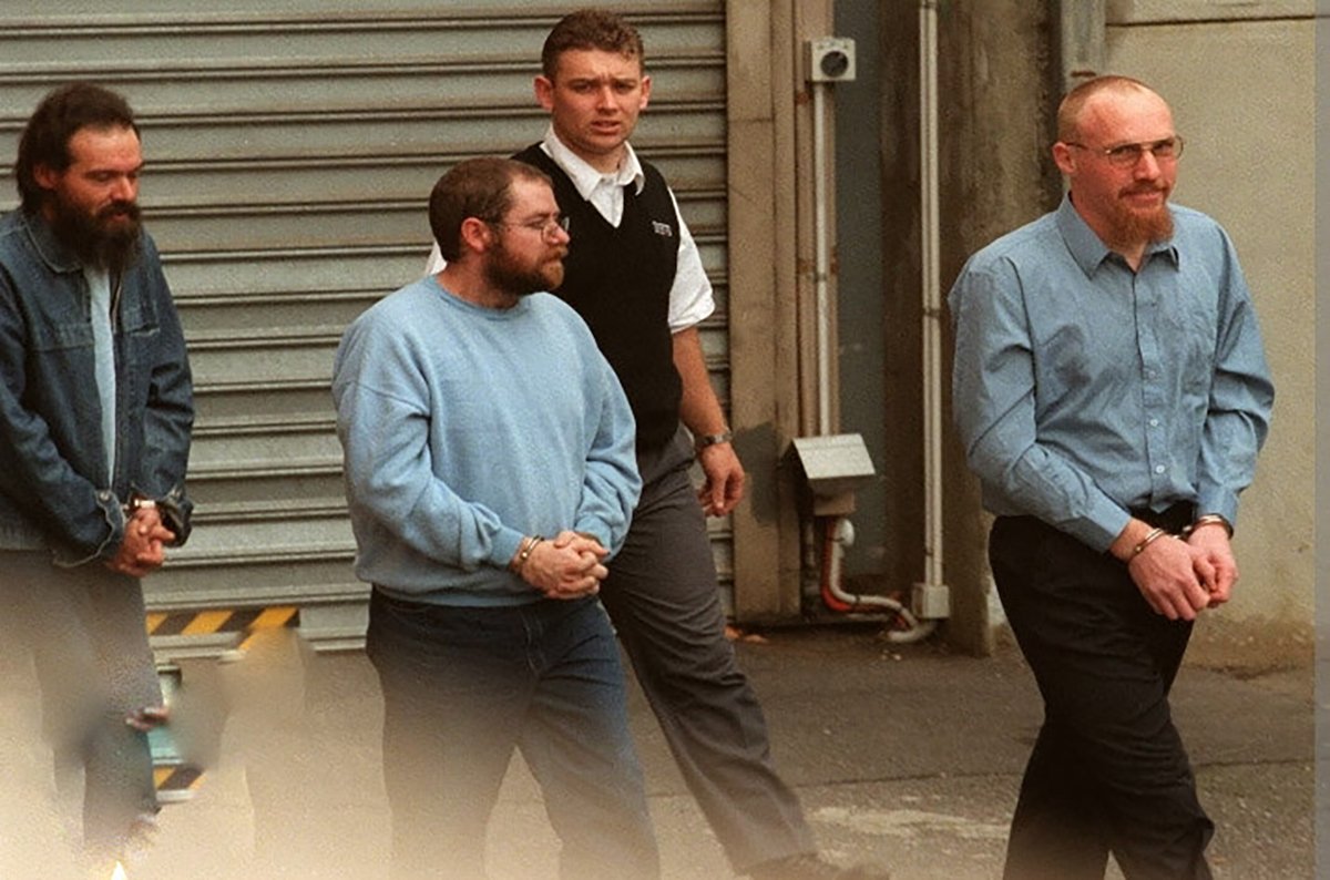 Трое убийц Марк Хэйдон (слева), Джон Бантинг и Роберт Вагнер. Фото: криминальный архив полиции Австралии