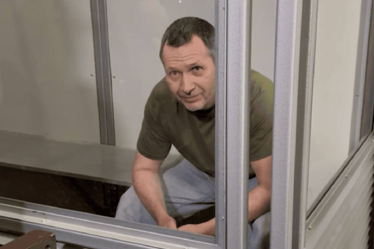 Михаил Сцельников в суде. Фото: Суспiльне