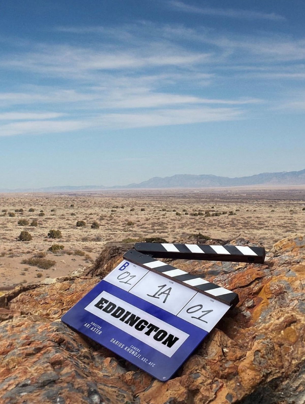 На съемках фильма «Эддингтон». Фото:  imdb.co  m