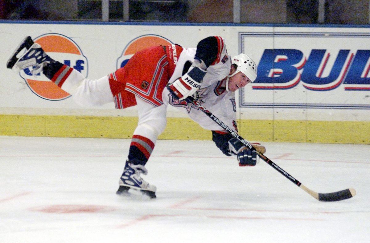 Уэйн Гретцки во время матча на арене Madison Square Garden в Нью-Йорке, 14 февраля 1999 года. Фото: Reuters / Scanpix / LETA