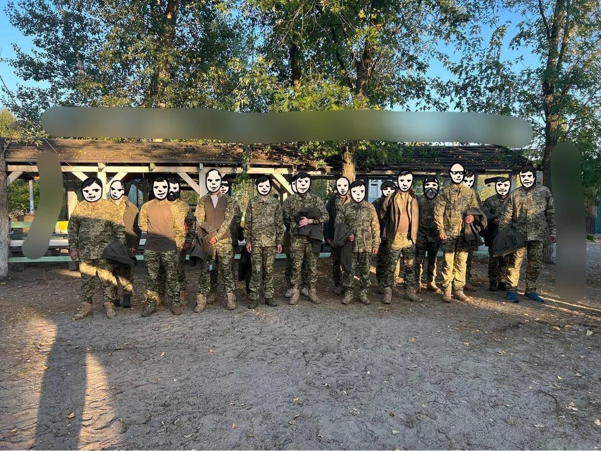 Новая группа добровольцев Сибирского батальона Иностранного легиона ВСУ. Фото: Гражданский Совет / Telegram