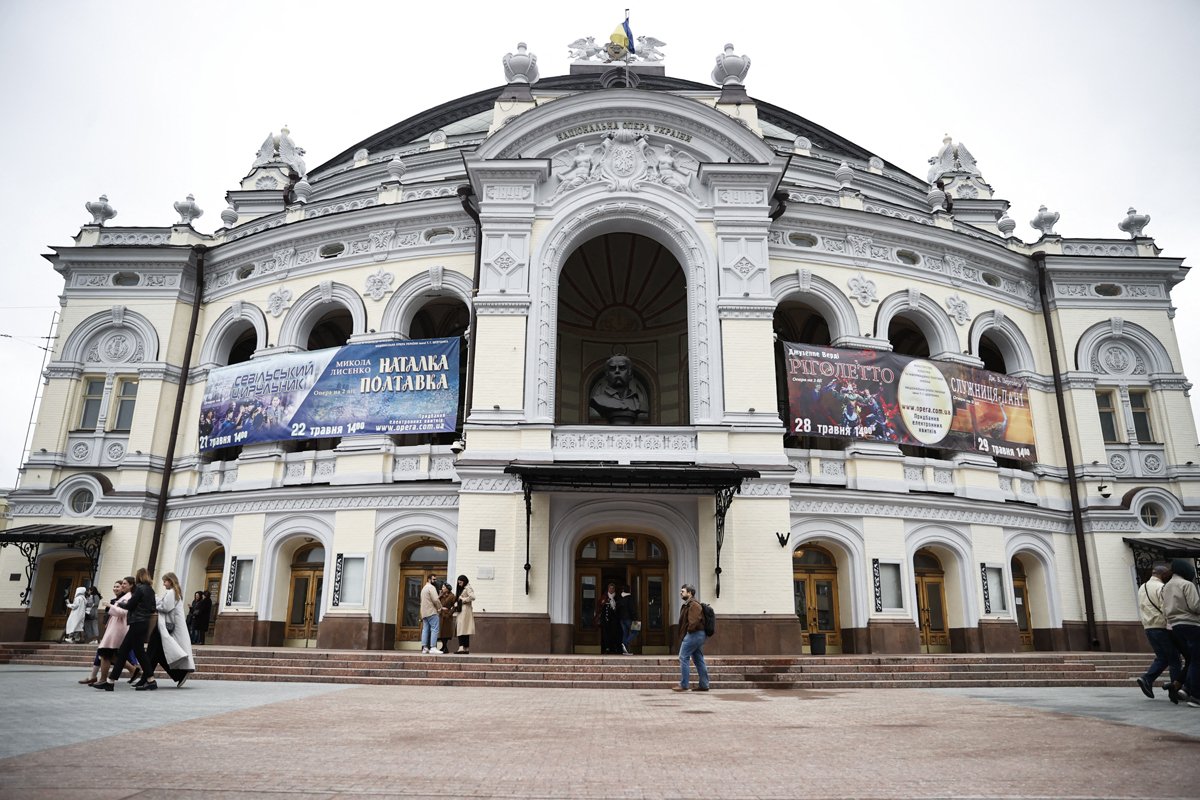 Здание Оперного театра, 22 мая 2022 года. Фото: Dogukan Keskinkilic / Anadolu Agency / Abaca Press / ddp images / Vida Press