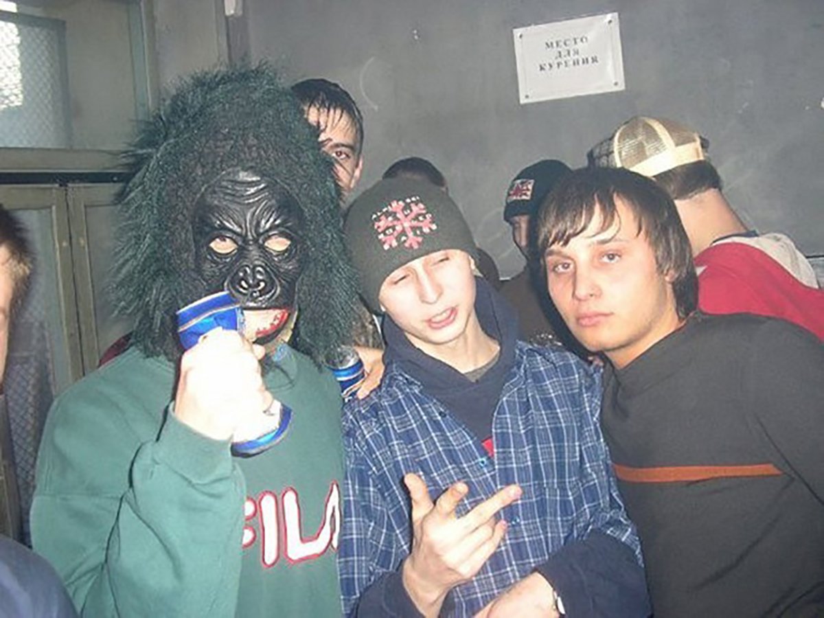 Юный Паша Техник с друзьями. Фото: соцсети / личный архив Павла Ивлева