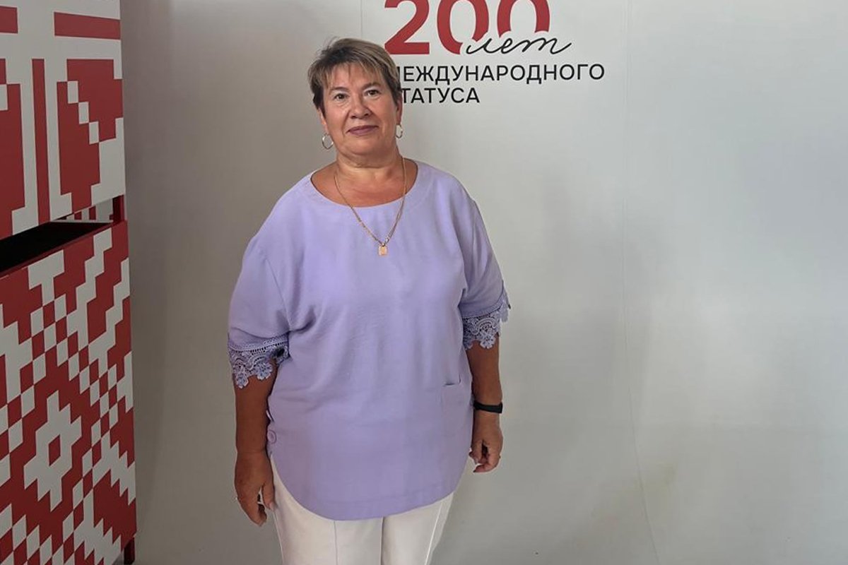 Марина Дегтярева. Фото со страницы главы Кореневского района в VK