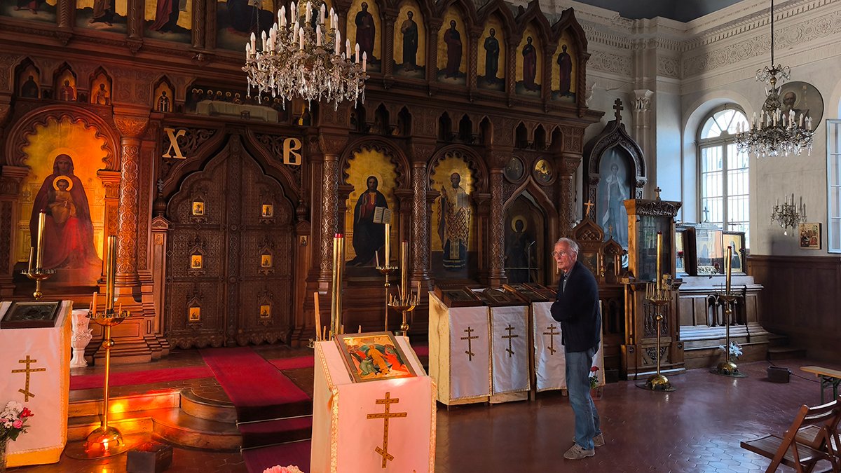 Интерьер храма св. Николая и Александры. Фото: Лера Фурман